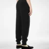 Pantaloni de jogging din lână cu două fețe