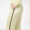 Pantaloni de jogging din satin dublu de mătase Pantaloni de jogging din satin dublu de mătase