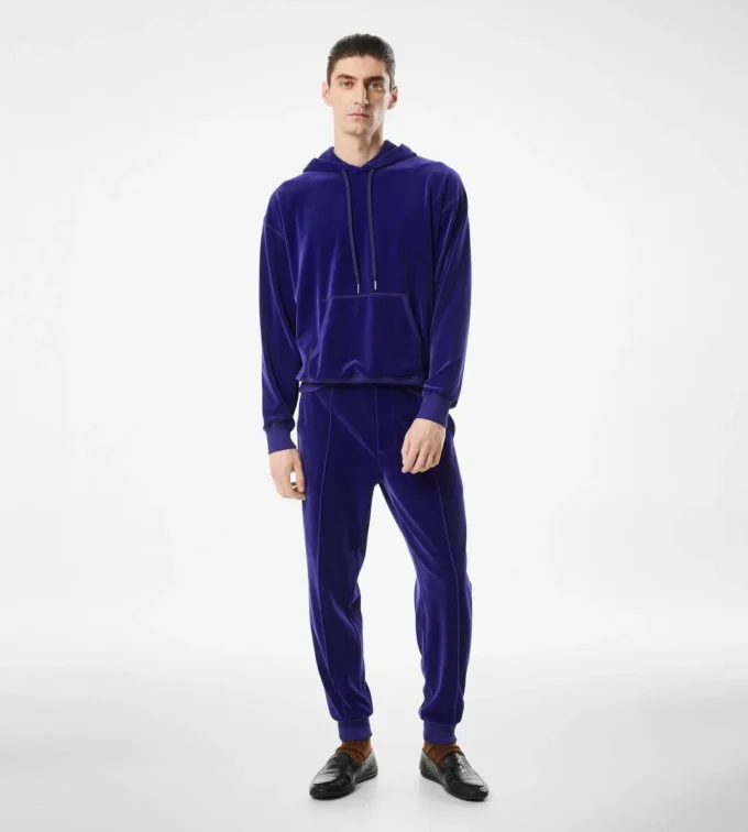 Pantaloni de jogging din velur