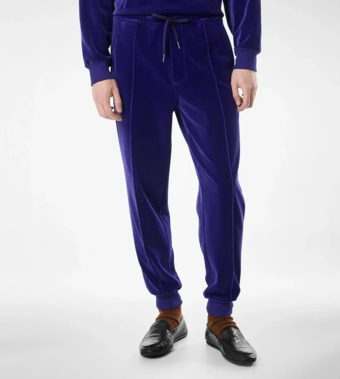 Pantaloni de jogging din velur