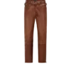 Pantaloni de motociclist din piele de bivol Pantaloni de motociclist din piele de bivol
