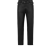 Pantaloni de motociclist din piele granulată Pantaloni de motociclist din piele granulată