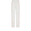 Pantaloni de pijama din mătase twill cu bordură Pantaloni de pijama din mătase twill cu bordură