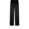 Pantaloni de pijama din satin de mătase elastic Pantaloni de pijama din satin de mătase elastic