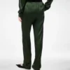 Pantaloni de pijama din satin de mătase elastic Pantaloni de pijama din satin de mătase elastic