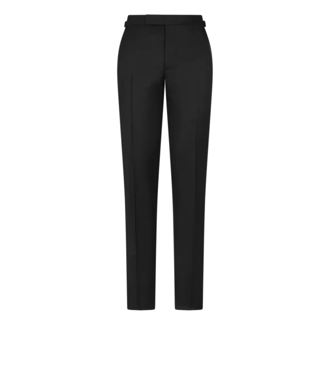 Pantaloni de seară din lână mohair O’Connor