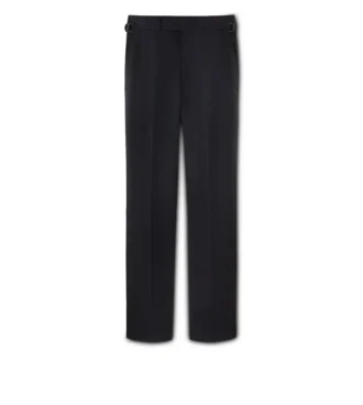 Pantaloni de seară negri din mohair O’Connor
