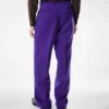 Pantaloni din cașmir cu țesătură twill dublă divizibilă Pantaloni din cașmir cu țesătură twill dublă divizibilă