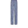 Pantaloni din georgette de mătase brodați cu paiete Pantaloni din georgette de mătase brodați cu paiete