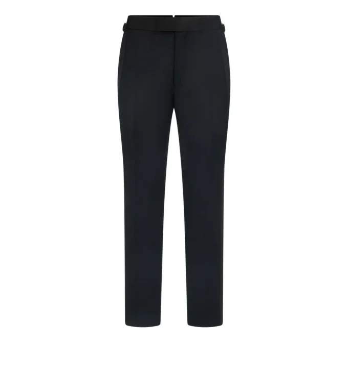 Pantaloni din lână mohair Shelton