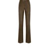 Pantaloni drepți croco jacquard