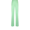 Pantaloni drepți croiți din bumbac spălat și amestec de mătase Duchesse Pantaloni drepți croiți din bumbac spălat și amestec de mătase Duchesse
