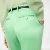 Pantaloni drepți croiți din bumbac spălat și amestec de mătase Duchesse Pantaloni drepți croiți din bumbac spălat și amestec de mătase Duchesse
