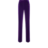 Pantaloni drepți din catifea de bumbac Pantaloni drepți din catifea de bumbac