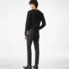 Pantaloni Dyllan din mohair și mătase