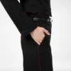 Pantaloni eleganți din gabardină de lână, cu bordură Pantaloni eleganți din gabardină de lână, cu bordură