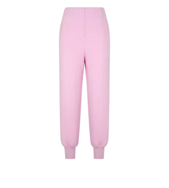 Pantaloni jogging sculpturali din amestec de cașmir ultrafin