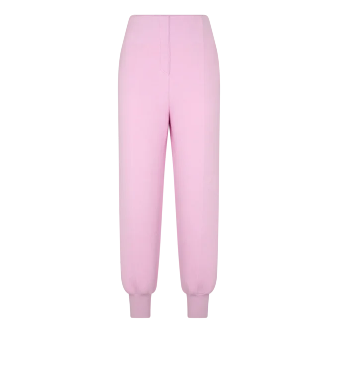 Pantaloni jogging sculpturali din amestec de cașmir ultrafin Pantaloni jogging sculpturali din amestec de cașmir ultrafin