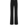 Pantaloni largi din mătase plisați Pantaloni largi din mătase plisați