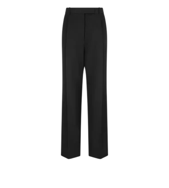 Pantaloni plisați din lână