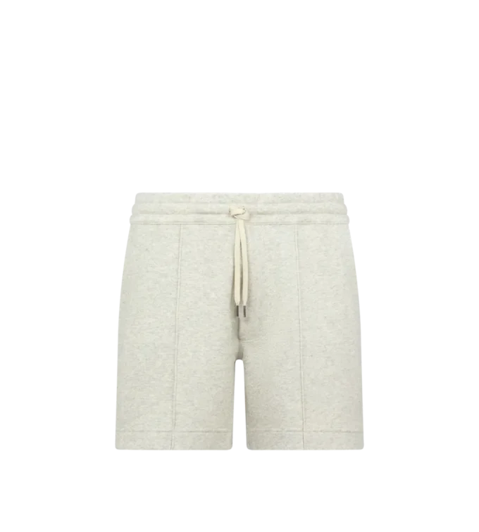 Pantaloni scurți din bumbac, mătase și cașmir