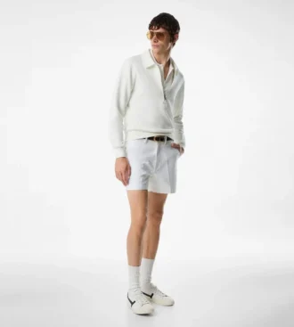 Pantaloni scurți din satin de bumbac