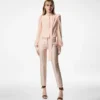 Pantaloni skinny croiți Pantaloni skinny croiți