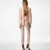 Pantaloni skinny croiți Pantaloni skinny croiți