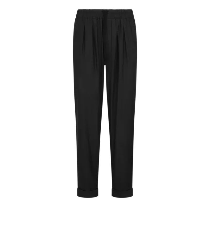 Pantaloni ușori din bumbac și mătase