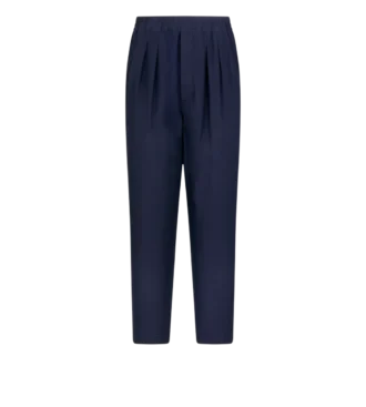 Pantaloni ușori din lyocell, cu pliuri, pentru relaxare