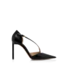 Pantofi asimetrici din piele lăcuită Pantofi asimetrici din piele lăcuită