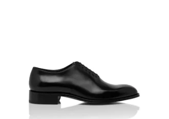 Pantofi cu șireturi din piele lustruită Claydon