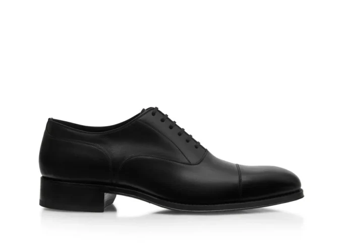 Pantofi cu șireturi din piele lustruită Claydon