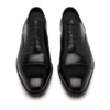 Pantofi cu șireturi din piele netedă Elkan Cap Toe