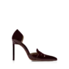 Pantofi cu toc Eva D’Orsay din piele lăcuită Pantofi cu toc Eva D’Orsay din piele lăcuită