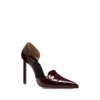 Pantofi cu toc Eva D’Orsay din piele lăcuită Pantofi cu toc Eva D’Orsay din piele lăcuită