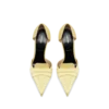 Pantofi cu toc Eva D’Orsay din satin Pantofi cu toc Eva D’Orsay din satin