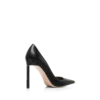 Pantofi cu toc în formă de T din piele lucioasă Pantofi cu toc în formă de T din piele lucioasă