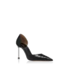 Pantofi cu toc înalt D’Orsay din piele de piton semi-lucioasă cu imprimeu Pantofi cu toc înalt D’Orsay din piele de piton semi-lucioasă cu imprimeu