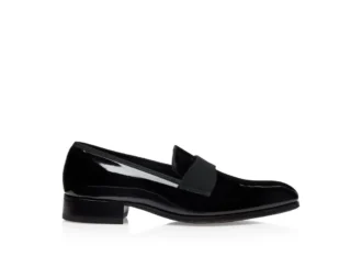 Pantofi de seară din piele lăcuită Edgar