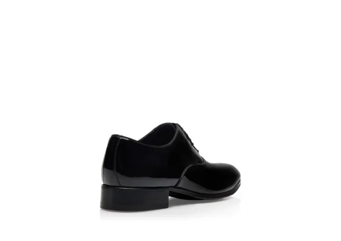 Pantofi de seară Edgar din piele lăcuită, cu șireturi Pantofi de seară Edgar din piele lăcuită, cu șireturi