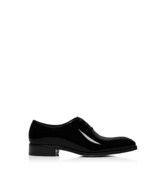 Pantofi de seară Vincent din piele lăcuită, cu șireturi