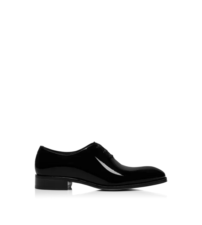Pantofi de seară Vincent din piele lăcuită, cu șireturi Pantofi de seară Vincent din piele lăcuită, cu șireturi