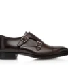 Pantofi din piele lustruită Elkan Monk Strap