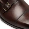 Pantofi din piele lustruită Elkan Monk Strap