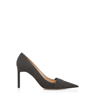 Pantofi Eva din piele de căprioară