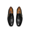 Pantofi loafer din piele suplă cu bandă răsucită și cataramă Gigi Pantofi loafer din piele suplă cu bandă răsucită și cataramă Gigi