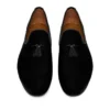 Papuci din catifea Nicolas Tassel Papuci din catifea Nicolas Tassel