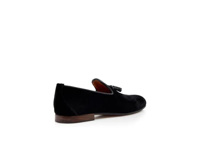 Papuci din catifea Nicolas Tassel Papuci din catifea Nicolas Tassel