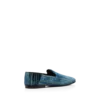 Papuci Steven din catifea jacquard